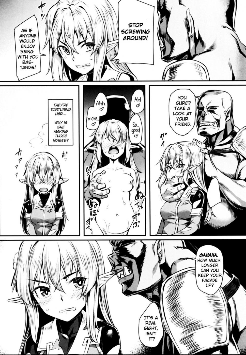 Hentai Manga Comic-An Elf Captured By Orcs-Read-7